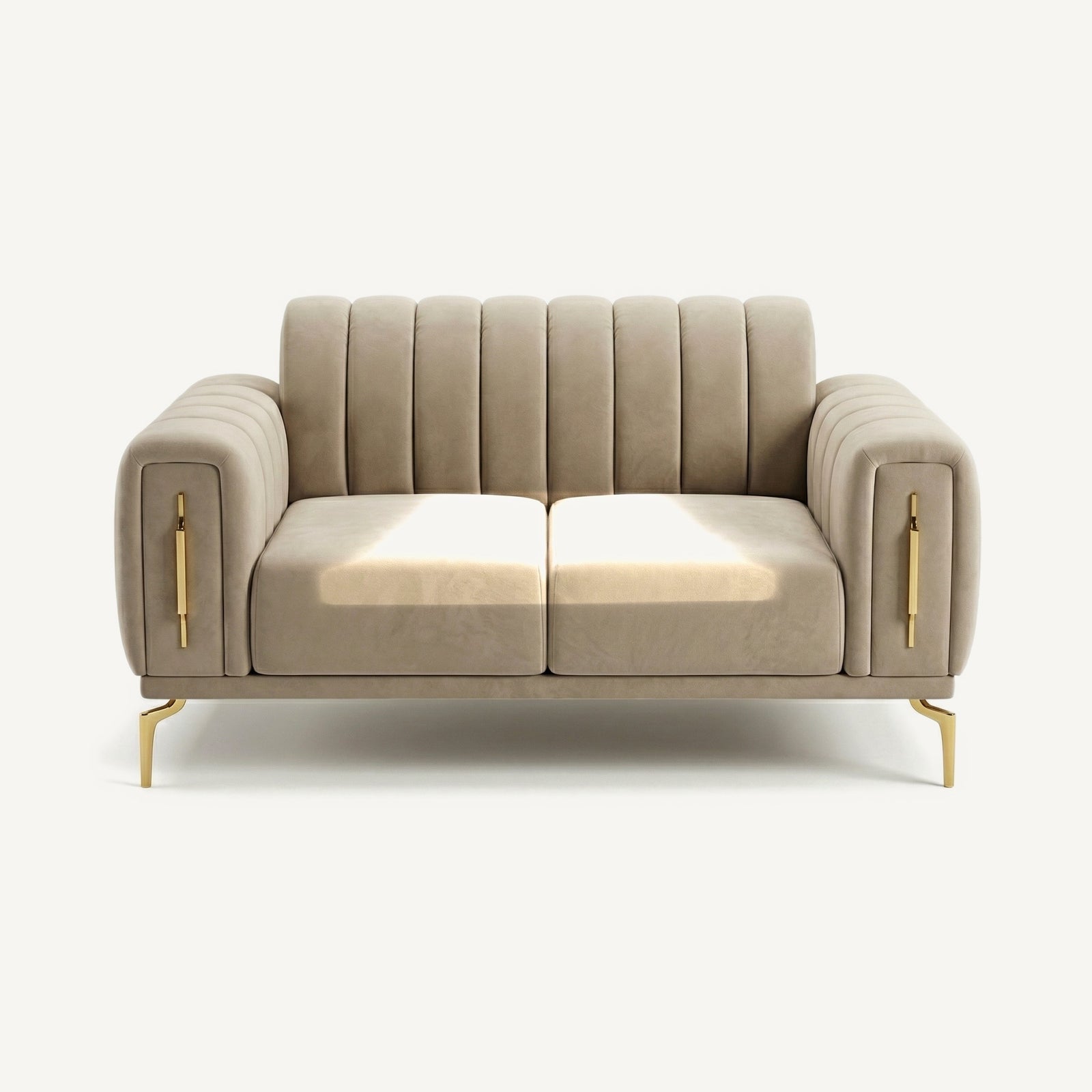 Zumrut Line Loveseat Beige Baby Face 04