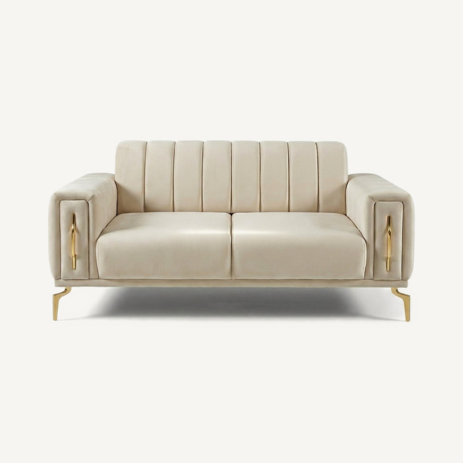 Zumrut Line Loveseat Light Beige Baby Face 02
