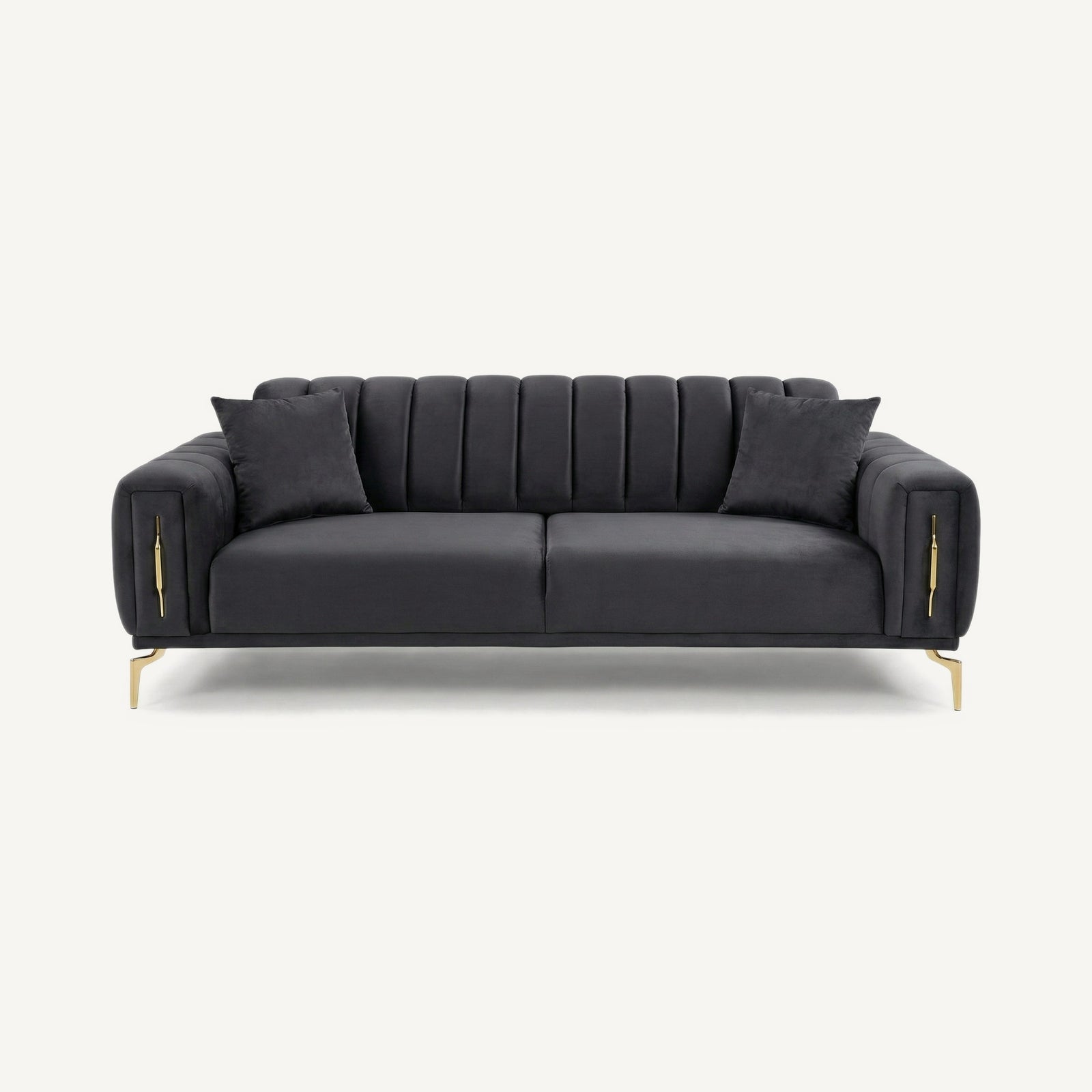 Zumrut Line Sofa Navy Blue Baby Face 22