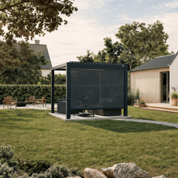 Screen Rollo Manual – Retractable Side Screen — Between two posts