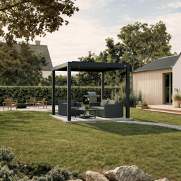 Pergola Piano – Manual Louvered Pergola — Freestanding